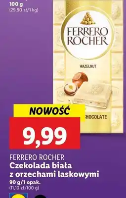 Lidl Czekolada haselnuss Ferrero rocher oferta