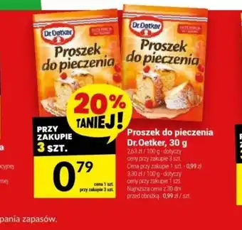 Twój Market Proszek do pieczenia Dr. Oetker oferta