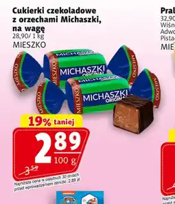 Cukierki czekoladowe z orzechami Michaski