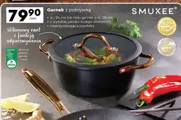 Biedronka Garnek z nieprzywierającą powłoką 28 cm Smukee oferta