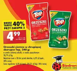 Biedronka Orzeszki w panierce paprykowej Top Akardo oferta