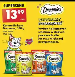 Biedronka Przysmak dla kota z kocimiętką Dreamies oferta