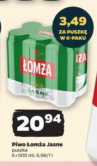Netto Piwo Łomża Jasne (Dawniej Export) oferta