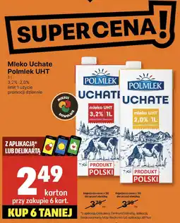 Delikatesy Centrum Mleko Uchate Polmlek UHT oferta