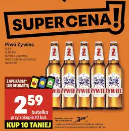 Delikatesy Centrum Piwo Żywiec oferta