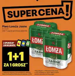 Delikatesy Centrum Piwo Łomża Jasne oferta