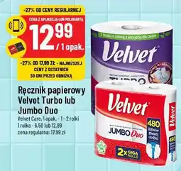 Polomarket Ręcznik papierowy Velvet Turbo lub Jumbo Duo oferta