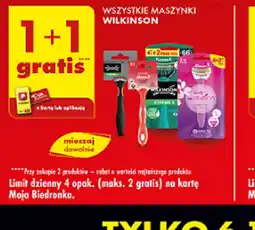 Biedronka Maszynki Wilkinson oferta
