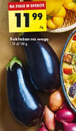 Biedronka Bakłażan na wagę oferta
