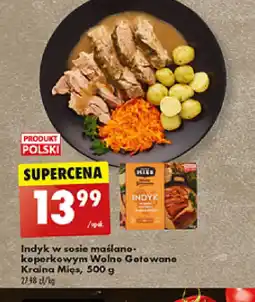 Biedronka Indyk w sosie maślano-koperkowym oferta