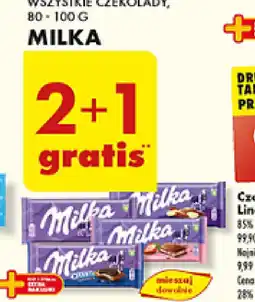Biedronka Czekolady Milka oferta