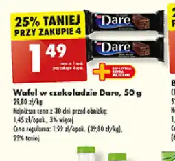 Wafel w czekoladzie Dare