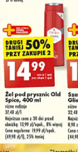 Biedronka Zel pod prysznic Old Spice oferta