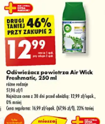 Biedronka Odświeżacz powietrza Air Wick Freshmatic oferta