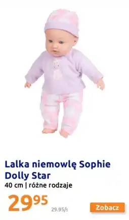 Action Lalka niemowlę Sophie Dolly Star oferta