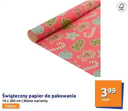 Świąteczny papier do pakowania