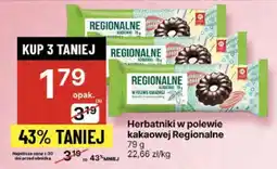 Herbatniki w polewie kakaowej Regionalne