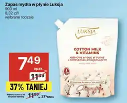 Delikatesy Centrum Zapas mydła w płynie Luksja oferta