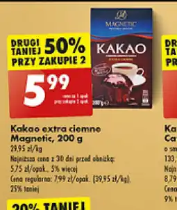 Biedronka Kakao extra ciemne Magnetic oferta