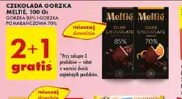 Biedronka Czekolada gorzka Meltie oferta