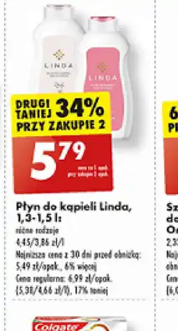 Biedronka Płyn do kąpieli Linda oferta