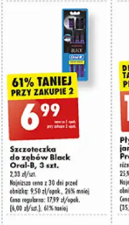 Biedronka Szczoteczka do zębów Block Oral-B oferta