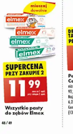 Biedronka Pasty do zębów Elmex oferta