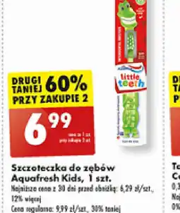 Biedronka Szczoteczka do zębów Aquafresh Kids oferta