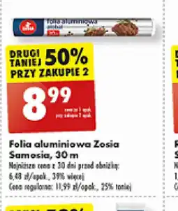 Biedronka Folia aluminiowa Zosia Samosa oferta