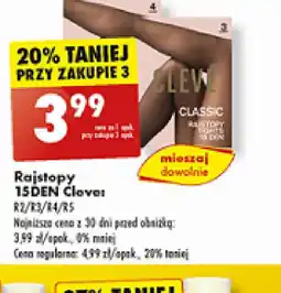 Biedronka Rajstopy 15 DEN Claires oferta