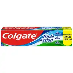 Netto Colgate Triple Action Original Mint Pasta do zębów 125 ml oferta