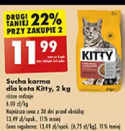 Biedronka Sucha karma dla kota Kitty oferta