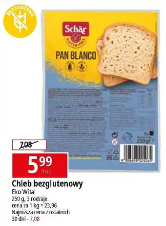 E.Leclerc Chleb bezglutenowy pan blanco Schar oferta