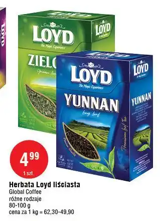 E.Leclerc Herbata zielona Loyd Tea oferta