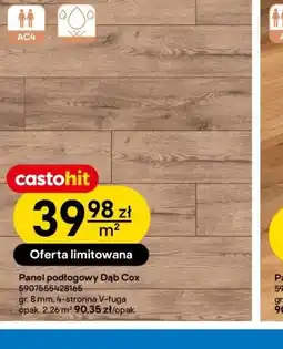 Castorama Panel podłogowy Dąb Cox oferta