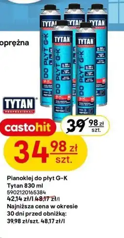 Pianoklej do płyt G-K Tytan 830