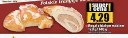Rogal z białym makiem
