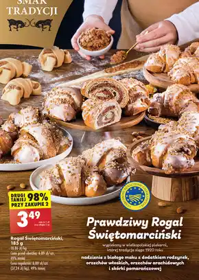 Biedronka Rogal świętomarciński Roku oferta
