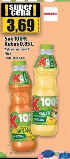 Topaz Sok 100% Kubuś oferta