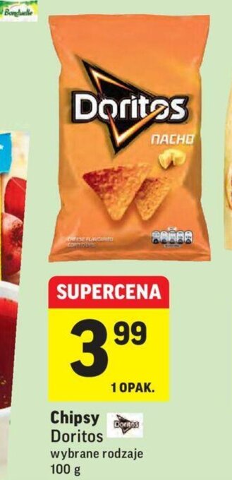 Intermarche Chipsy Doritos 100g oferta