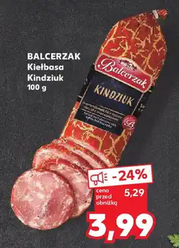 Kaufland BALCERZAK Kiełbasa Kindziuk oferta