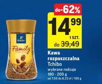 Intermarche Kawa rozpuszczalna Tchibo 180-200g oferta