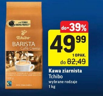 Intermarche Kawa ziarnista Tchibo 1kg oferta