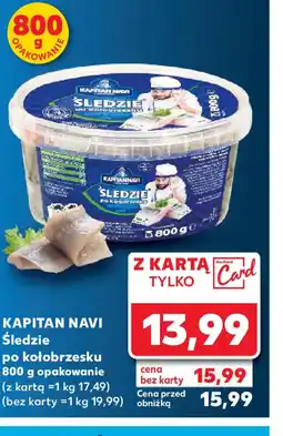Kaufland Sledzie Kapitan Navi oferta