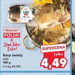 Kaufland Karp świeży płat oferta