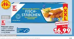 Kaufland Paluszki rybne z fileta z mintaja oferta