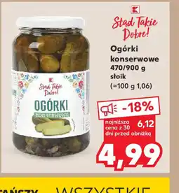 Kaufland Ogórki konserwowe oferta