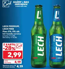Kaufland Piwo Lech Premium, Lech Free oferta