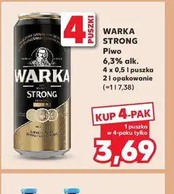 Kaufland Warka Strong oferta