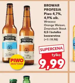 Kaufland Piwo Browar Profesja oferta